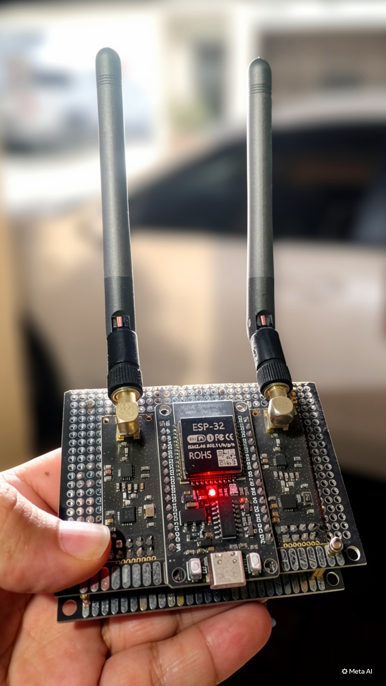 Kit RF-KILL con ESP32 DevKit 30 pines y dos modulos NRF24 PA+LNA con antenas
